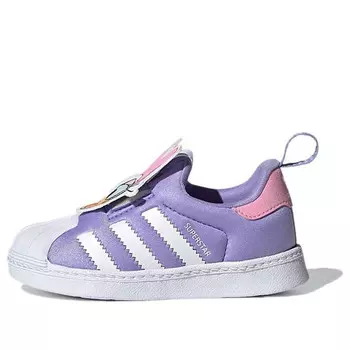 Кроссовки disney x superstar 360 Adidas, фиолетовый