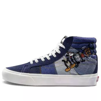 Кроссовки disney x taka hayashi x sk8-hi 'mickey's 90th' Vans, синий