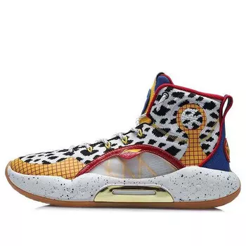 Кроссовки disney x высокие Li-Ning, белый