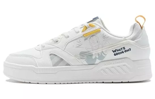 Кроссовки Disney X XTEP Skateboarding Shoes Men Low-top, серый/белый