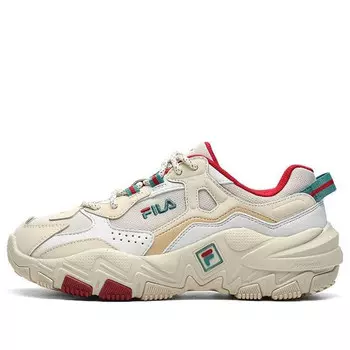 Кроссовки disruptor 2 sneakers 'beige white red' Fila, бежевый