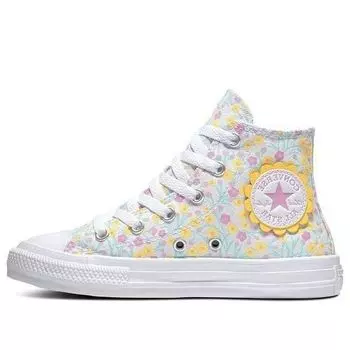 Кроссовки ditsy floral chuck taylor all star 'cream pink' Converse, белый