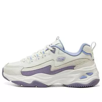 Кроссовки dlites 1.0 'beige purple blue' Skechers, бежевый