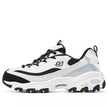 Кроссовки dlites 1.0 'black white blue' Skechers, черный