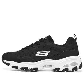Кроссовки dlites 1.0 'black white' Skechers, черный