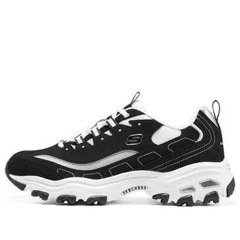 Кроссовки dlites 1.0 'black white' Skechers, черный