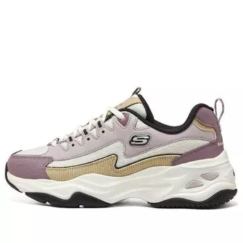 Кроссовки dlites 1.0 'mauve yellow white' Skechers, фиолетовый
