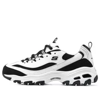 Кроссовки dlites 1.0 'white black' Skechers, белый