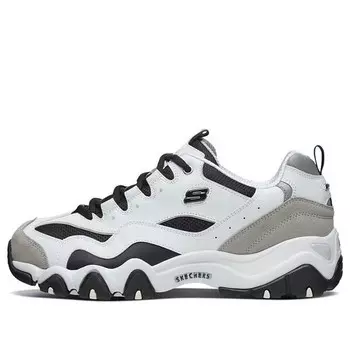 Кроссовки dlites 2.0 'white black gray' Skechers, белый