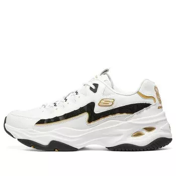 Кроссовки dlites 4.0 2022 cny 'white black gold' Skechers, белый