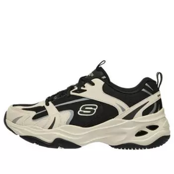 Кроссовки dlites 4.0 'beige black' Skechers, бежевый
