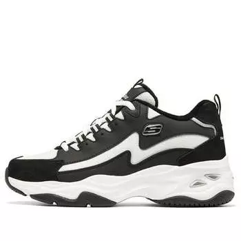 Кроссовки dlites 4.0 'black white' Skechers, черный