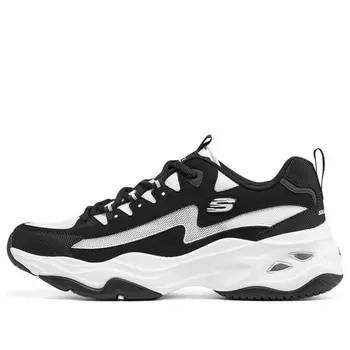 Кроссовки dlites 4.0 'black white' Skechers, черный