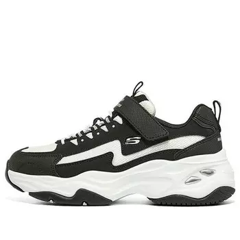 Кроссовки dlites 4.0 'black white' Skechers, черный