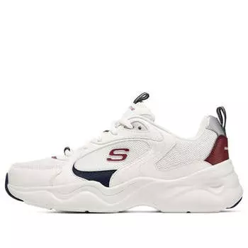 Кроссовки dlites airy 3.0 'white navy red' Skechers, белый
