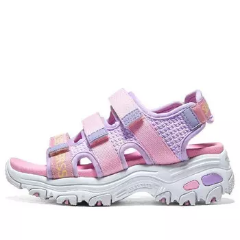 Кроссовки dlites sandals 'pink purple' Skechers, розовый