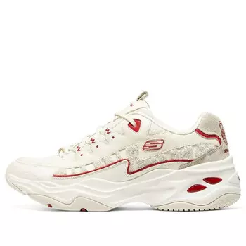 Кроссовки dlites 'white red' Skechers, белый
