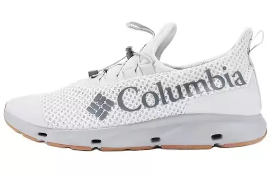 Кроссовки для активного отдыха мужские с низким верхом белые/серые Columbia