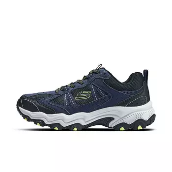 Кроссовки для активного отдыха мужские с низким верхом черного цвета Skechers