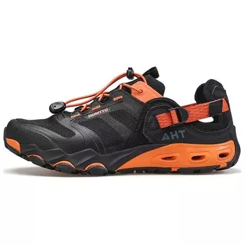 Кроссовки для активного отдыха мужские с низким верхом оранжевого цвета Humtto