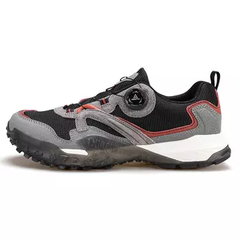 Кроссовки для активного отдыха мужские с низким верхом каштаново-черного цвета Humtto