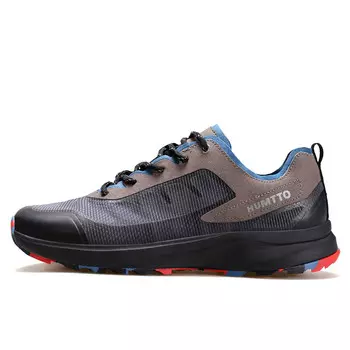 Кроссовки для активного отдыха мужские с низким верхом черного цвета Humtto