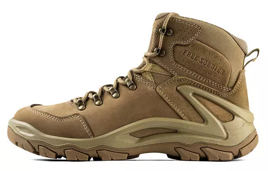 Кроссовки для активного отдыха мужские, среднего размера, коричневый Ffree Soldier