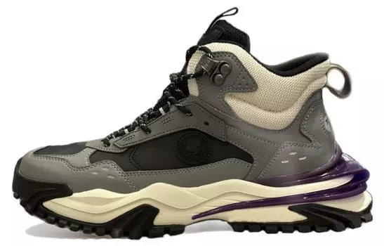 Кроссовки для активного отдыха мужские, среднего размера, серый, черный Toread