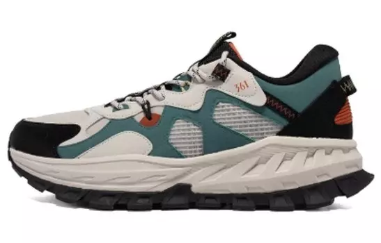 Кроссовки для активного отдыха на открытом воздухе, мужские, с низким верхом, цвет пемза/темно-зеленый сосна 361°