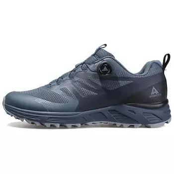 Кроссовки для активного отдыха на открытом воздухе, мужские, с низким верхом, серый/синий Humtto