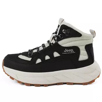 Кроссовки для активного отдыха унисекс среднего размера черного цвета Jeep