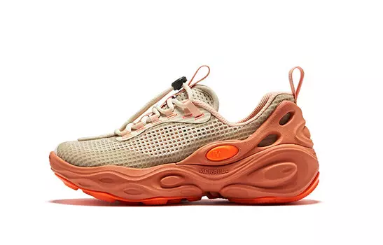 Кроссовки для активного отдыха женские низкие Kaki Orange Merrell