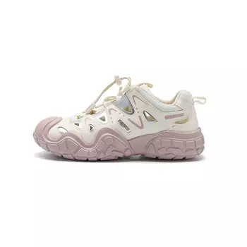 Кроссовки для активного отдыха женские с низким верхом белого цвета Dafu Leaps Forward