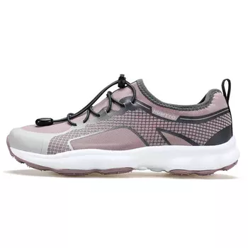 Кроссовки для активного отдыха женские с низким верхом белого цвета Humtto, розовый/фиолетовый