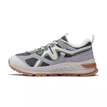 Кроссовки для активного отдыха женские с низким верхом, лунно-серый/светло-вулканический пепел 361°