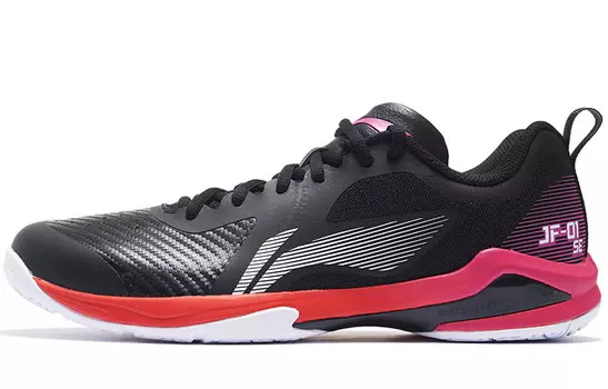 Кроссовки для бадминтона Sprint SE унисекс с низким верхом черного цвета Lining