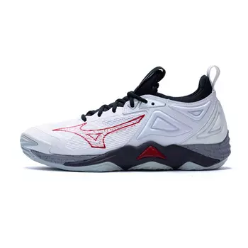 Кроссовки для бадминтона Wave Momentum 3, унисекс, низкие, красные Mizuno