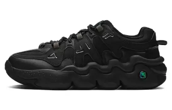Кроссовки для баскетбола Panini Vintage Men Low-top Black Fila
