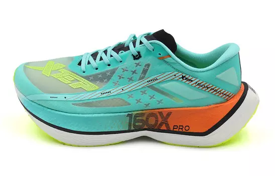 Кроссовки для бега 160X 2.0 Pro мужские с низким верхом зеленые Xtep