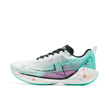 Кроссовки для бега 360X Series женские с низким верхом, классические, белые/зеленые Aurora Xtep