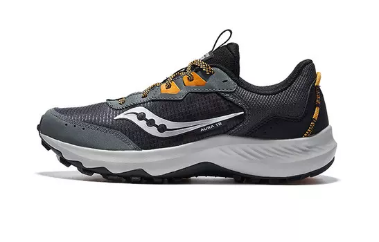 Кроссовки для бега AURA TR мужские низкие серые Saucony