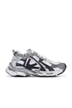Кроссовки для бега Balenciaga, серый/белый/черный