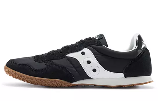 Кроссовки для бега Bullet женские с низким верхом, черные/белые Saucony