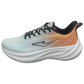 Кроссовки для бега Bullets мужские с низким верхом прозрачно-синего/мандаринового цвета Erke, цвет Clear Blue/Tangerine Color