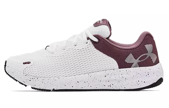 Кроссовки для бега Charged Pursuit 2 женские с низким верхом белого цвета Under Armour