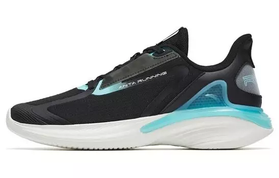 Кроссовки для бега City Running Shoes Men Low-top Black/Blue Anta