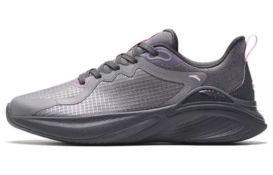 Кроссовки для бега City Running Women's Low-top Heather Grey/Dusty Pink Anta