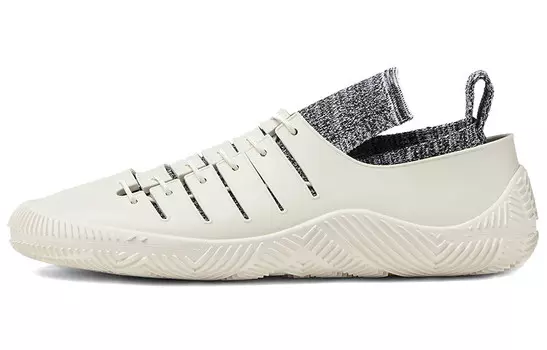 Кроссовки для бега Climber мужские с низким верхом белого цвета Bottega Veneta
