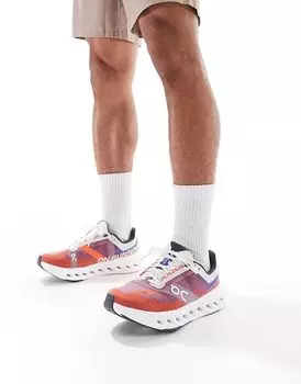 Кроссовки для бега Cloudsurfer Next красного и синего цвета On Running