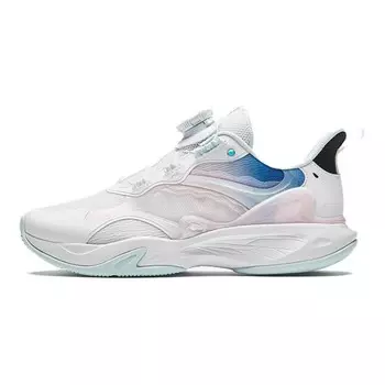 Кроссовки для бега для детей. Начальная школа Antakids, цвет Anta White/Sea Calm Blue/Black